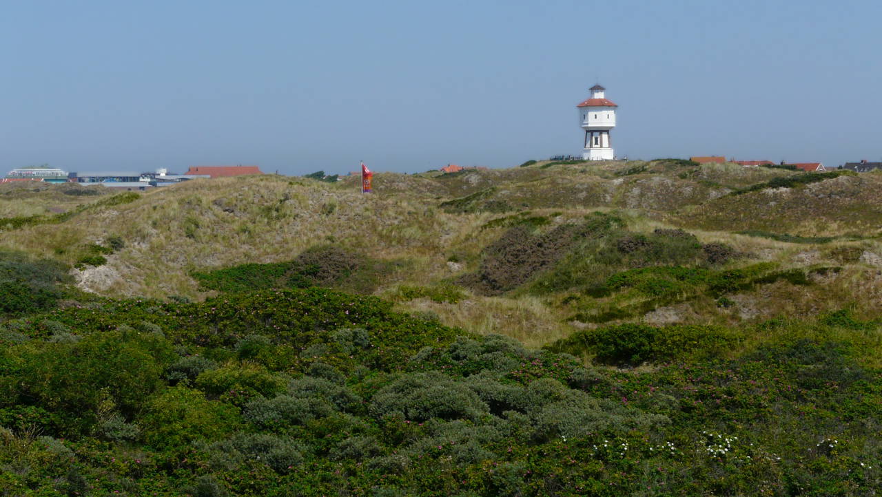 Langeoog Wasserturm kommmt näher